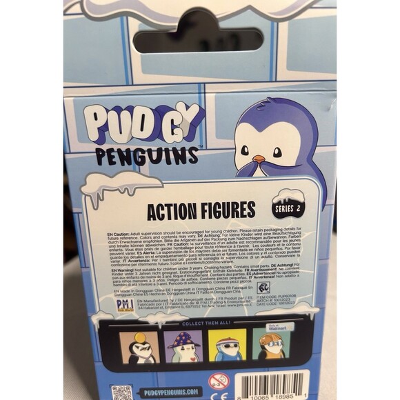 Pudgy Penguins Series 2 Wizard Action Figure - New - Picture 2 of 4